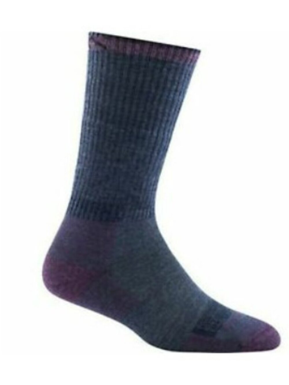 DARN TOUGH DENIM COLOR MERINO WOOL RTR BOOT MIDWEIGHT WORK SOCKS - MEDIUM